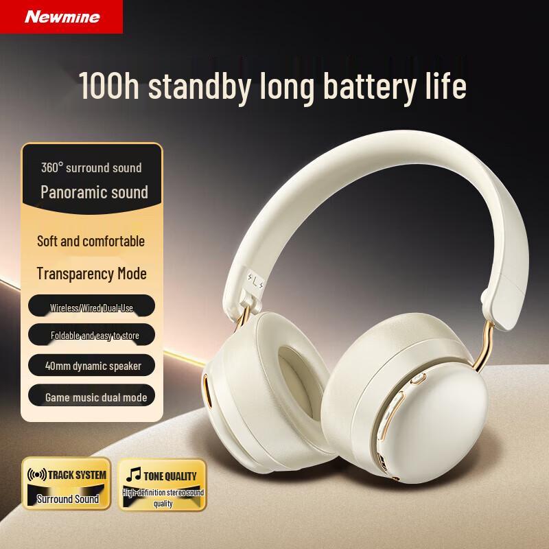 Newmine TB Series Over-Ear Bluetooth Headphones