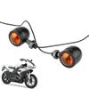 2pcs Motorcycle Turn Signal Lights LED Tail Light Fog Light for Motorcycle Turn Daytime Motorcycle Running Lights for Rear Head