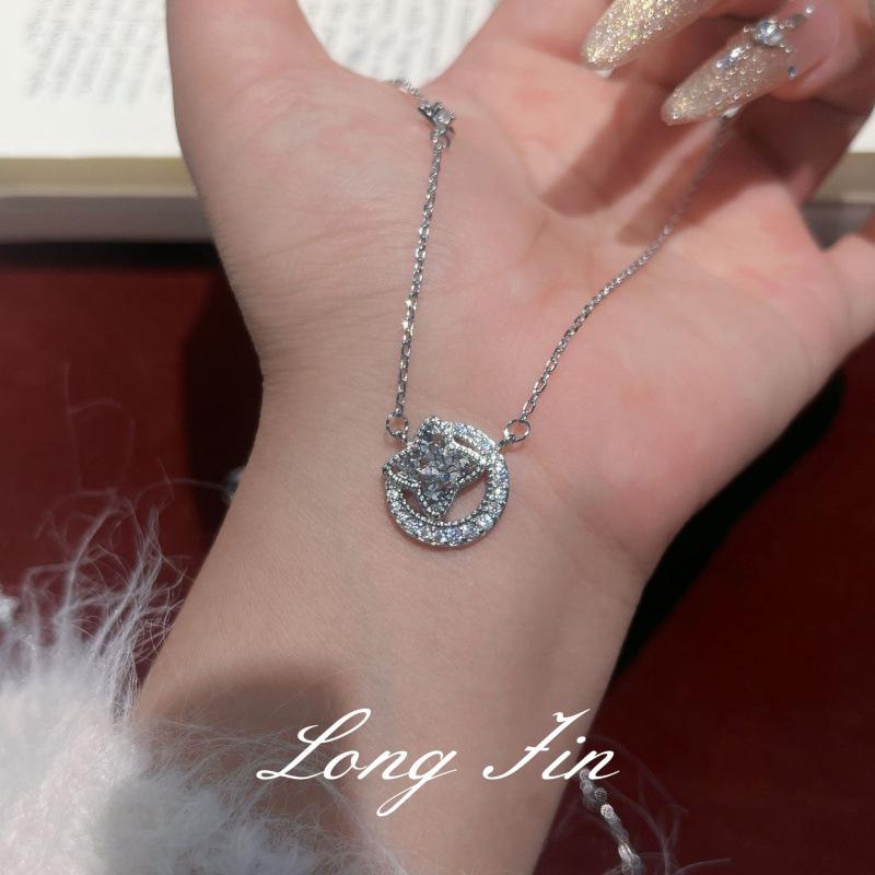 Set Stern Mond Muse Crushed Ice Eis Halskette Armband Funkelndes Sternenlicht Cnc Vierfach Stern Mond Schmuck