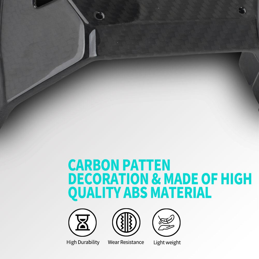 Funparts Carbon Fiber Motorcycle Spare Parts Controller Shield Guard Cover For Sur-Ron Surron S X Lightbee Light Bee S X