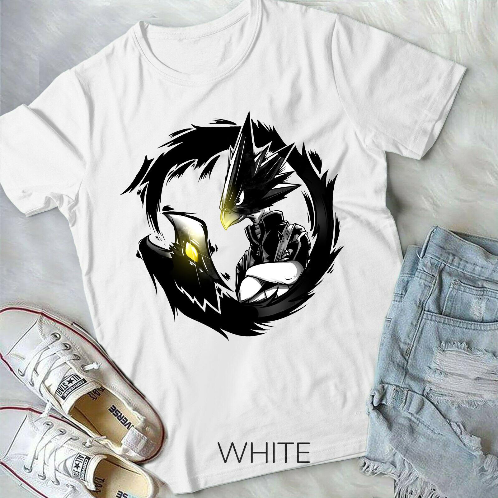 Kacchan, Fumikage Tokoyami, Aesthetic Shirt, My Hero, Anime Shirt,Tee Unisex T-Shirt S