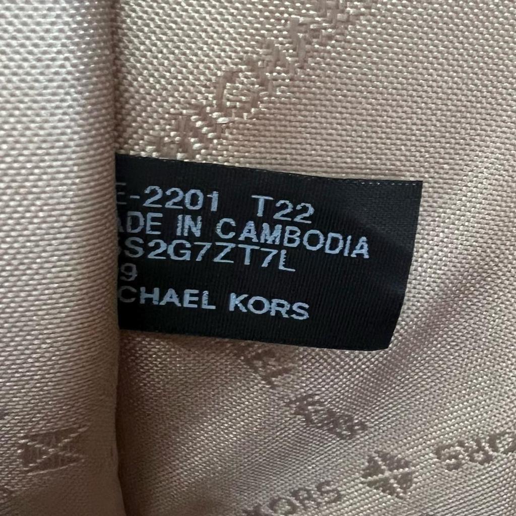 Michael Kors Shoulder Bag Handbag Cowhide Yellow Women Used