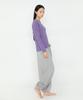 Debiweeo Women'S Yoga Wear Devi-Do1002-Purple Pilates [Do] Soft Round Neck T-Shirt