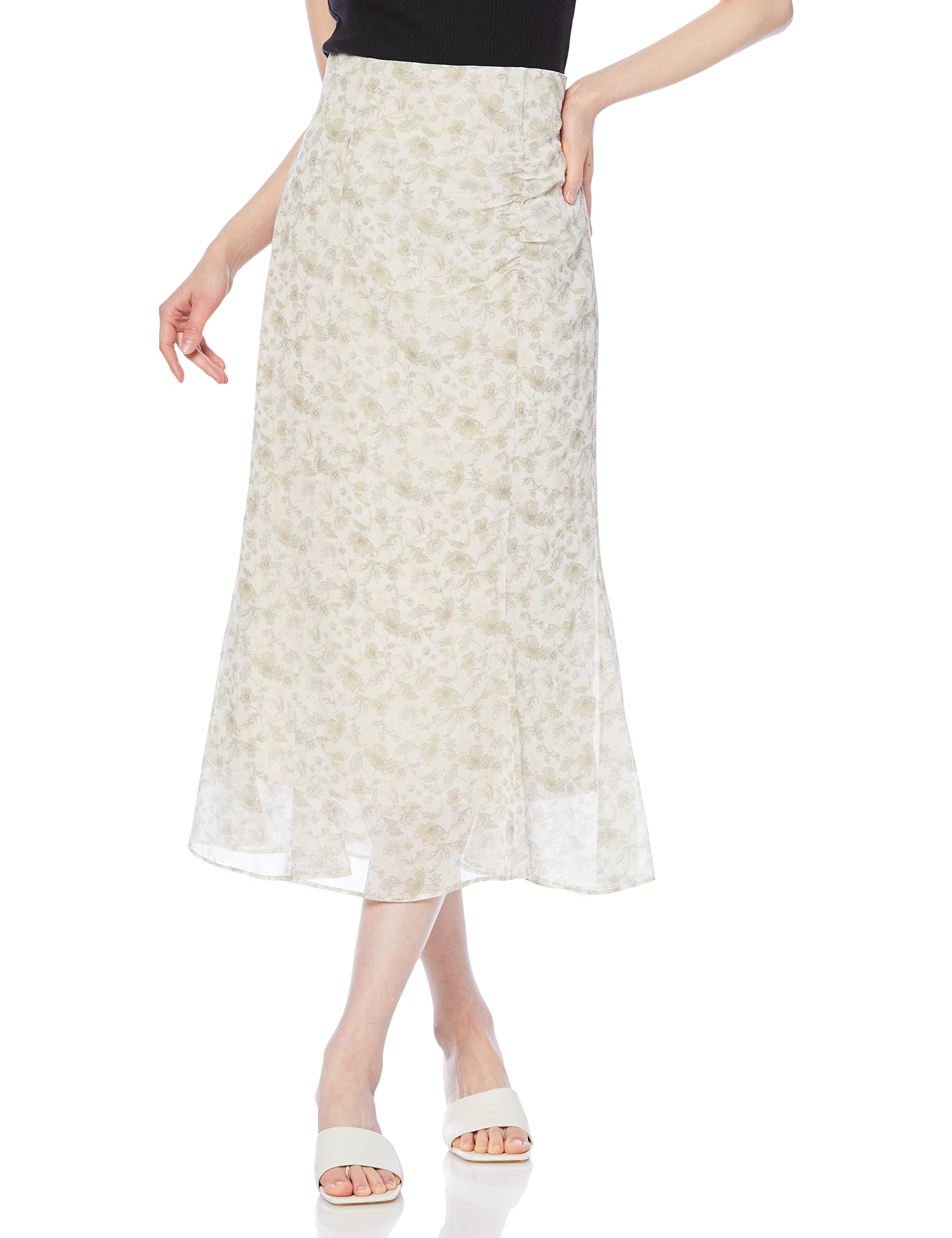 

[Jill by Jill Stuart] Shirring Flower Print