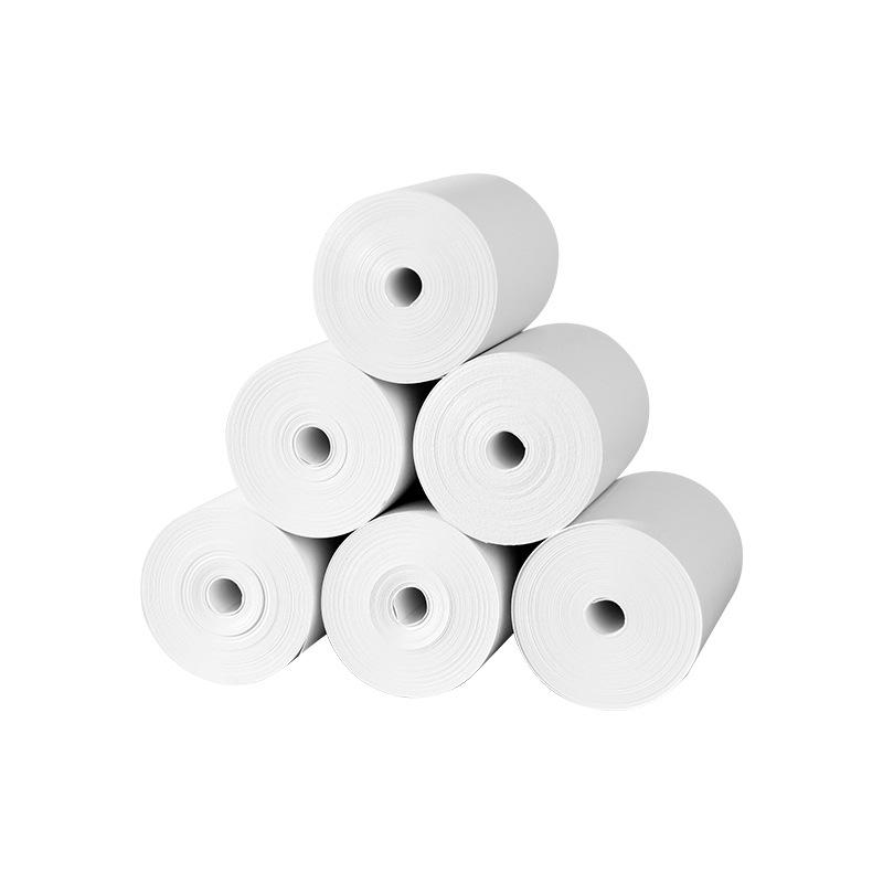 Kernloses Thermopapier für Kassen 57x40 für Bestell- und Supermarktdruck