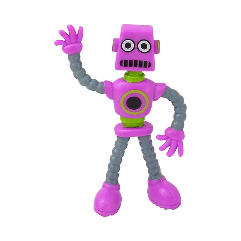 Flexible Bendable Figures Robot Toy Decompression Transfiguration Doll Desktop Decorations Versatile Toys With Various Shapes
