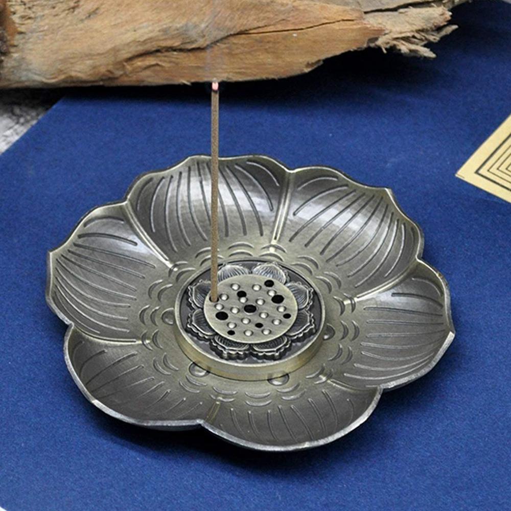 Fragrance Buddhism Plate Cone Stick Holder Home Office Decoration Incense Censers Buddhist Supplies