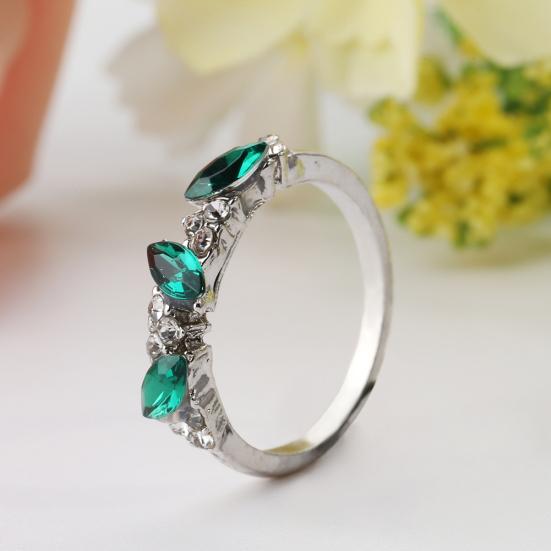 Women's Elegant Vintage Rhinestone Finger Knuckle Ring Gift Jewelry