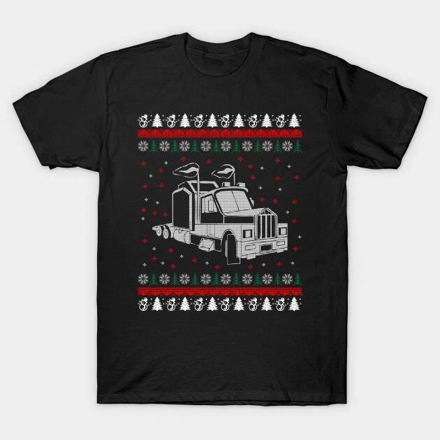 Trucker Christmas Sweater Made In Australia T-Shirt