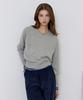 ROIROI Cashmere Blend V-Neck Knit - Grey
