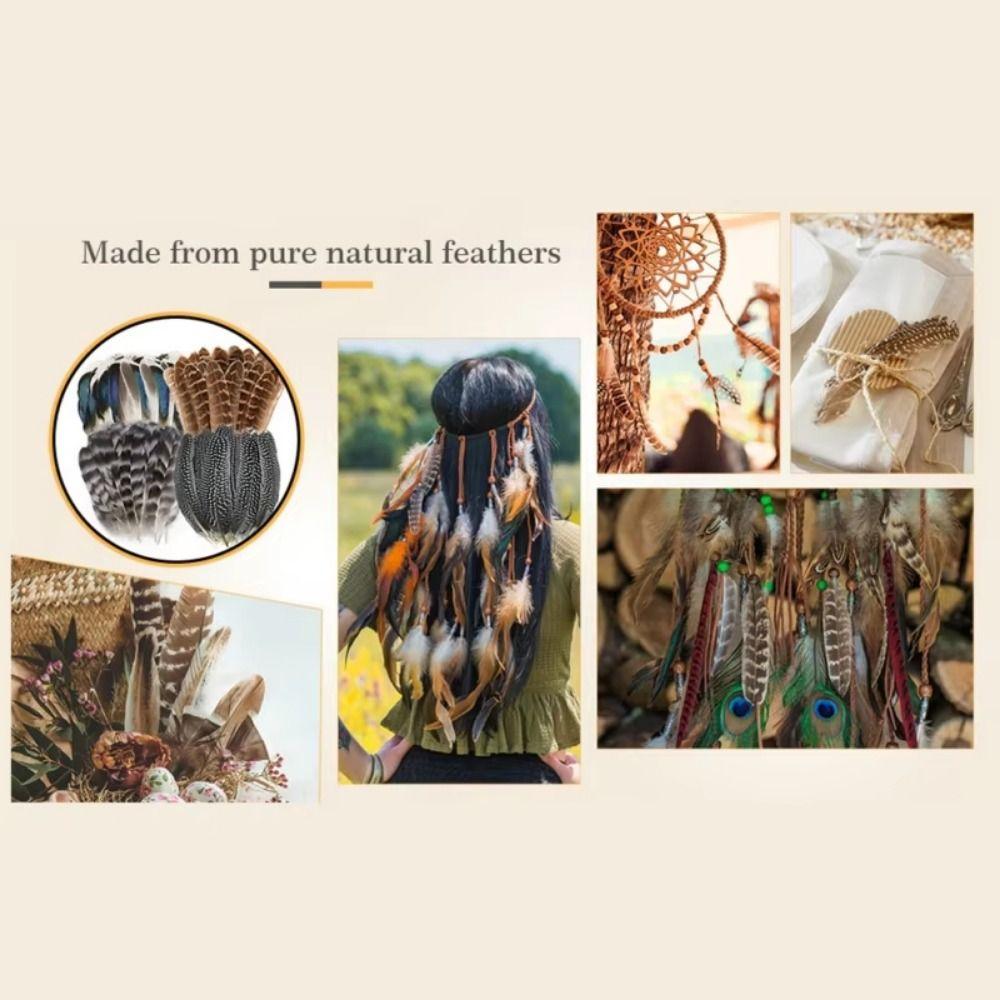 40/48Pcs Assorted Mixed Feathers Long Pheasant Plumage Natural Feathers Bulk  Handmade Dream Catcher