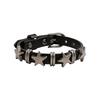 Star Skull Bracelet PU Leather Rivet Bracelet Fashion Chain Bracelet  Women Men