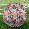 One Piece Print Size 5 Soccer Ball, Standard Match Football for Sports Game and Team Practice, Ideal Gift for Soccer Fans