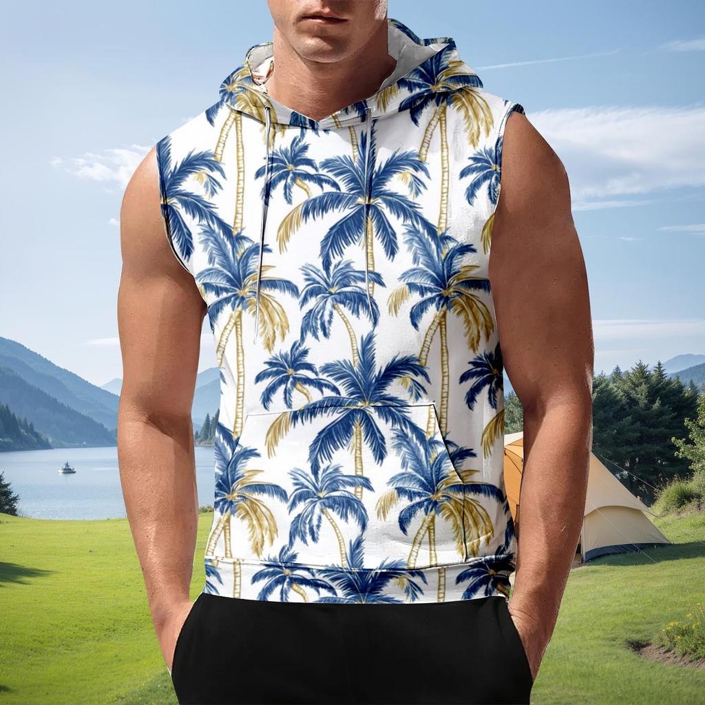 Muscle Men's Sports Casual Tank Top Summer Fitness Men's Shirt