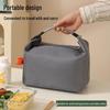 Japanese Style Insulated Lunch Bag - Large Capacity Bento Box with Thick Aluminum Foil for Office Workers