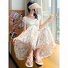 Summer Floral Palazzo Pants Women High Waist Loose Print Wide Leg Trousers Drapery Comfortable