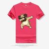 Premium Quality Men's T-shirts Featuring Adorable Cartoon Dogs For Summer Casual Wear
