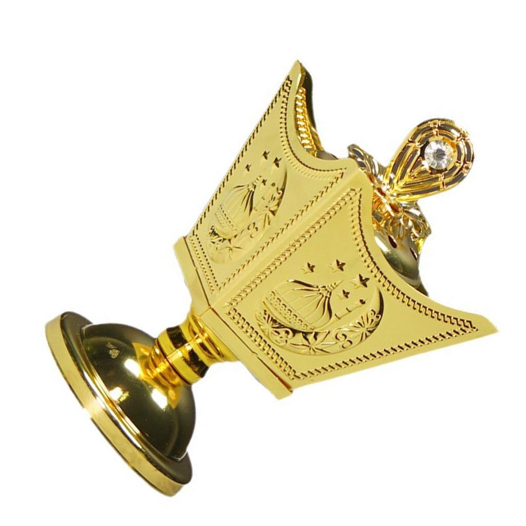 Arabian Incense Burner Diffuser Metal Portable Home Tea Room Bakhoor Incense Holder Middle East Home Fragrances Diffuser