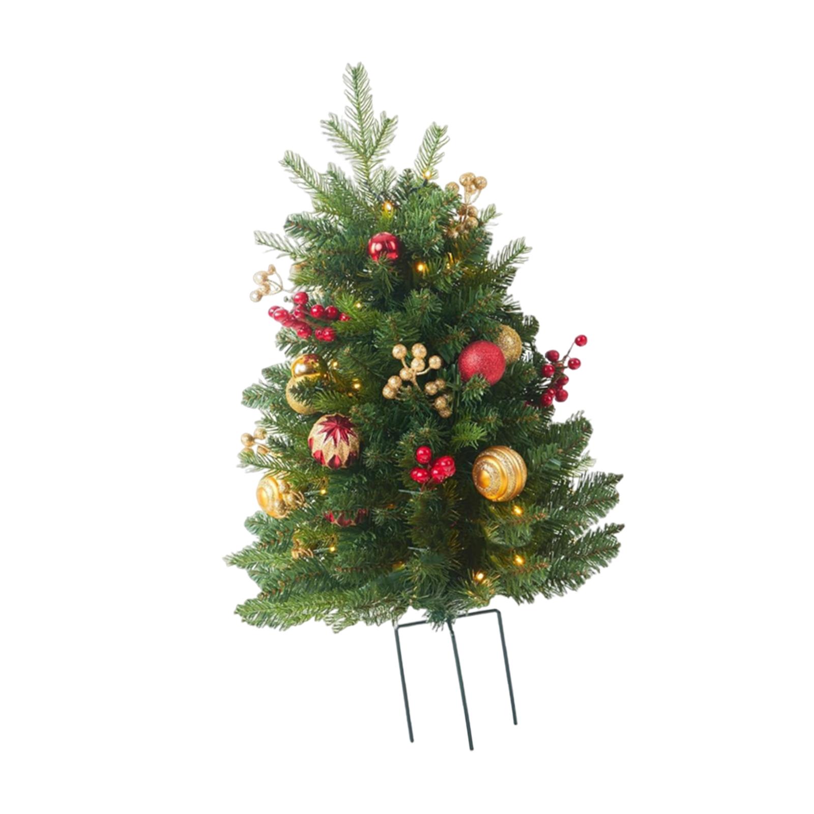 artificial, artificial bushes, realistic plants with stake for patio.