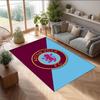 Tappeto in Velluto di Cristallo con Stampa Calcio Aston Villa, Comodo Assorbente d'Acqua Antiscivolo Tappeto per Pavimenti Interni