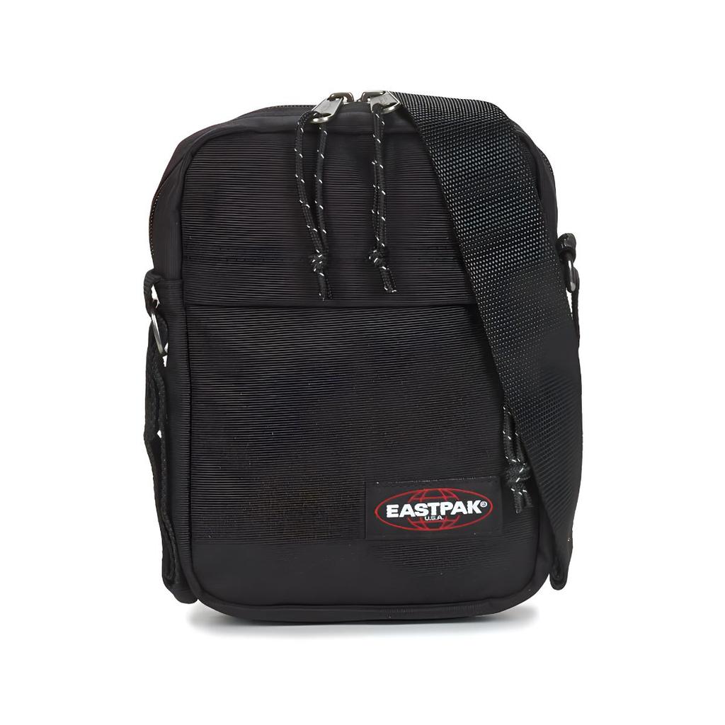 New EASTPAK Nylon Messenger Bag, Crossbody Bag, Shoulder Bag Regular Unisex Black K045008