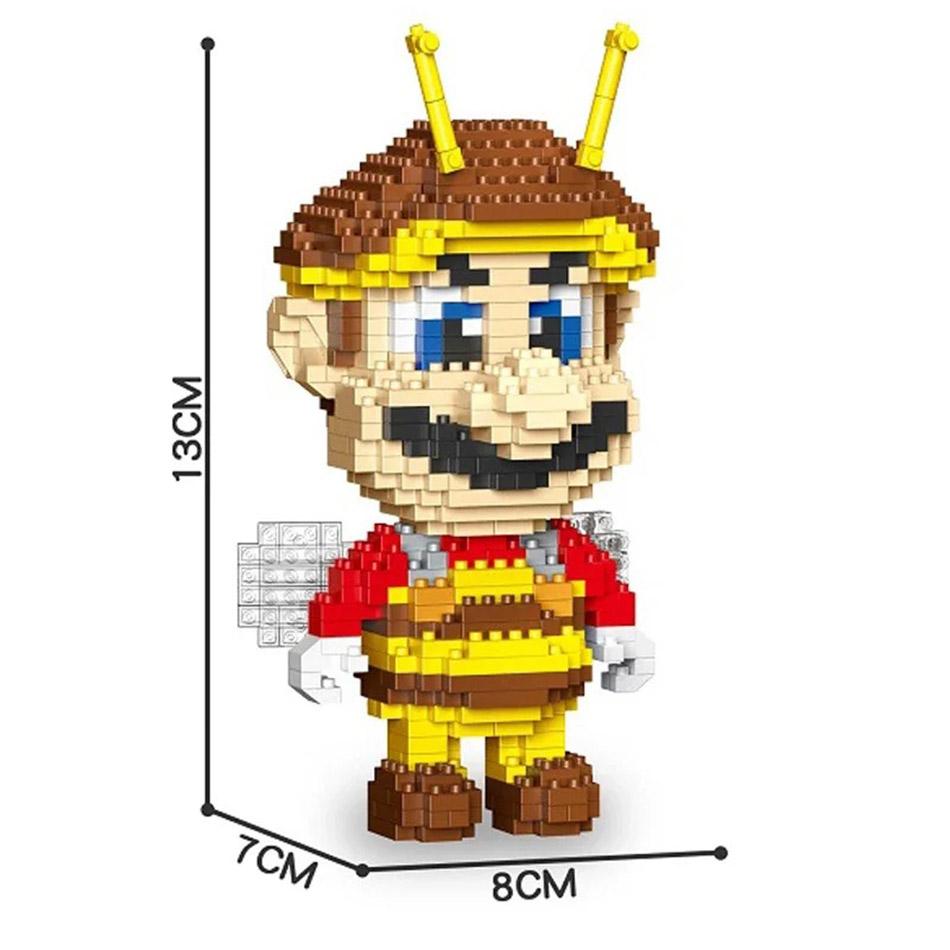 Anime Construction Block Models! 4 Styles Of Block Figures Small Particles & Easy Assembly Educational For Kids Ideal Present