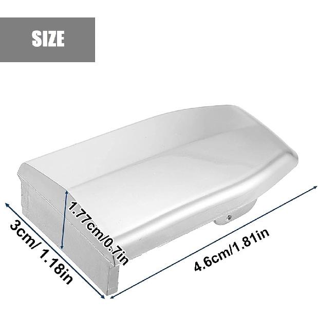 

Exterior Front Door Handle Cover,Door Handle Lock Cylinder Cover 13596115 Fit for Cadillac Escalade 2015-2018 for Pontiac Torrent 2006-2009 for