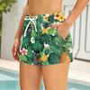 Women's Printed Split Swimsuit Sport Swimsuit Two-Piece Set