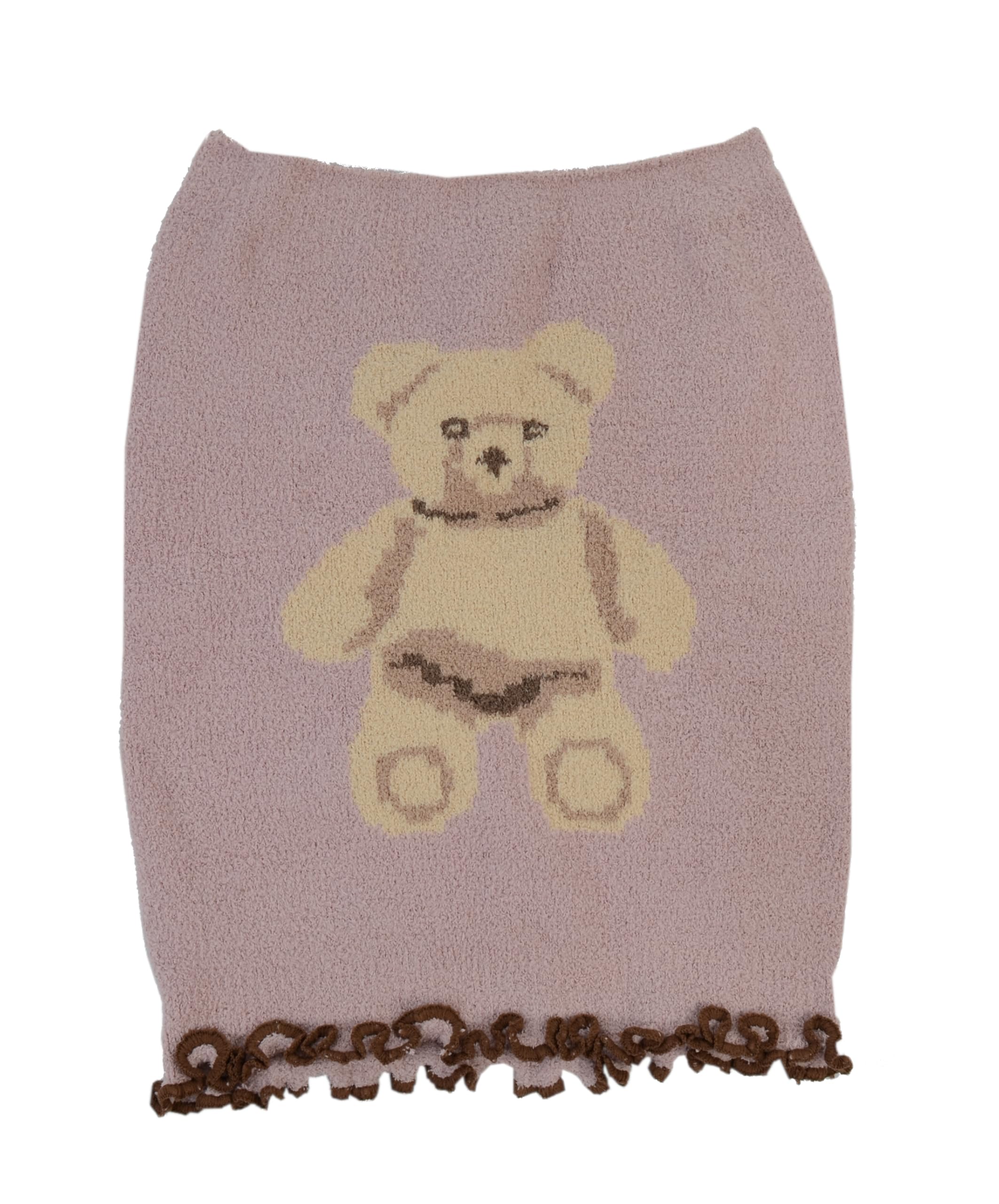 

Friends Hill Cuddle Teddy Fluffy Belly Wrap Pink YW-188-831