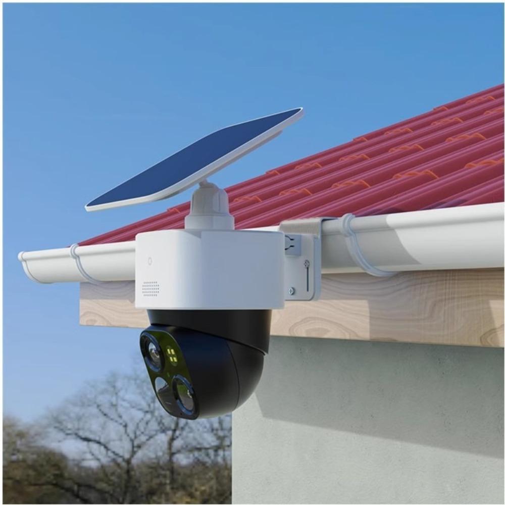 Gutter Mount Wall Mount Bracket for Eufy SoloCam S340/Eufy E30 Solar Panel Mounting