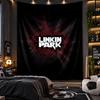 Wall Hanging Tapestry Linkin Park Print Cloth for Living Room Bedroom Home Decor