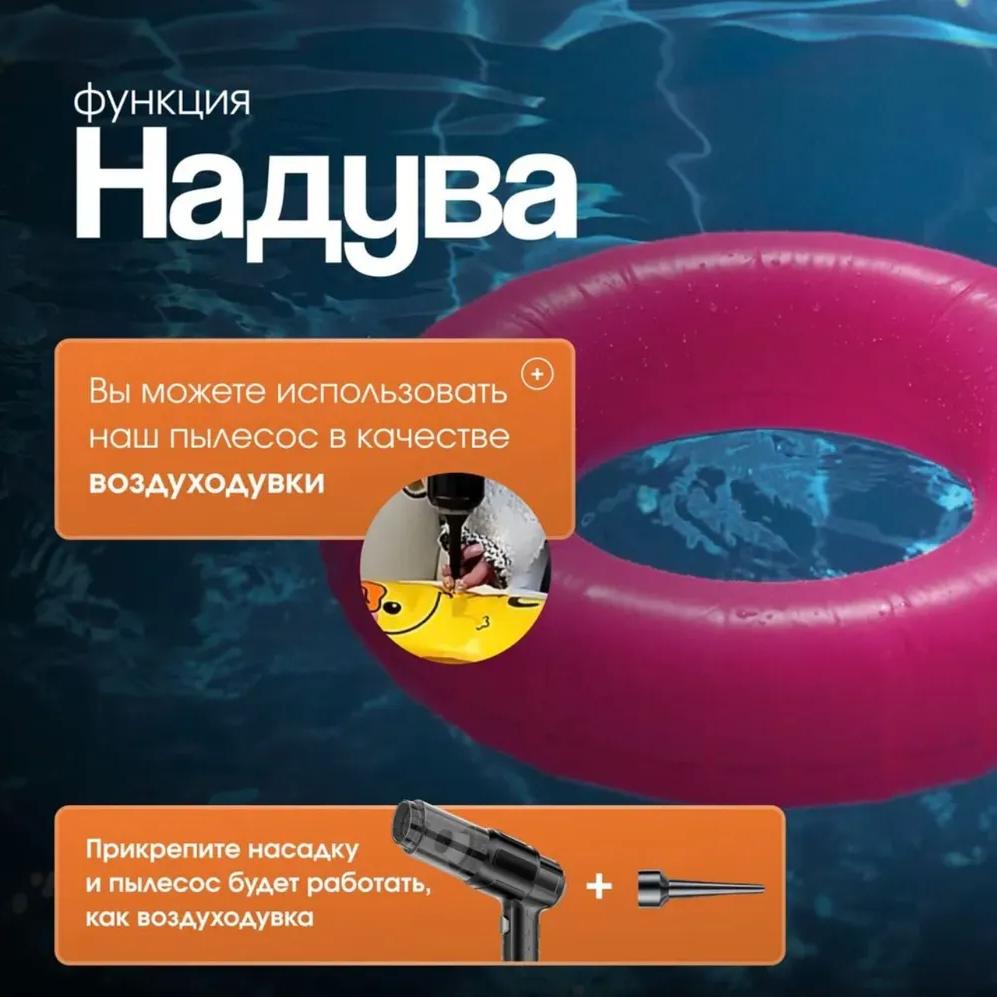 Wireless powerful car vacuum cleaner