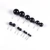 100PCs DIY Doll Eye Pin Type Black Hand Made Materials Crafts Educational Toy Parts Plastic