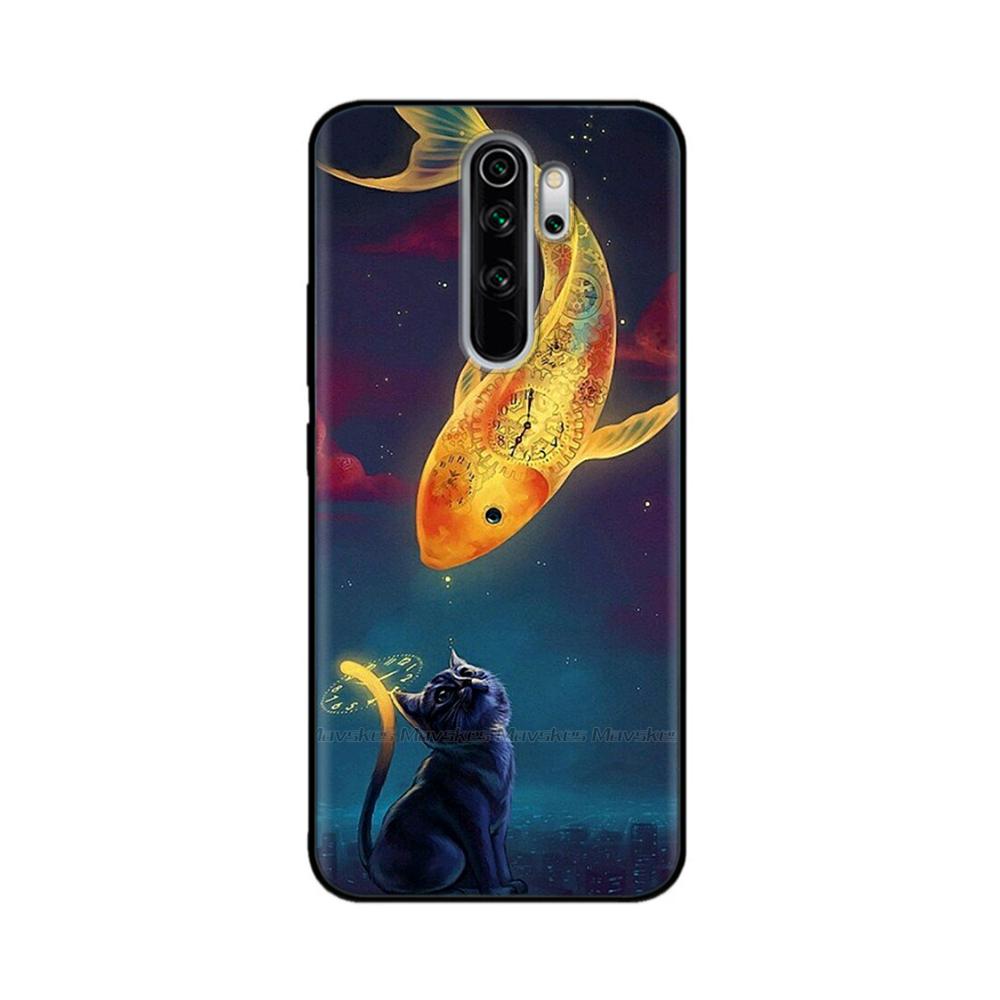 For Redmi Note 8 Pro Phone Case Cover Cute Cartoons Soft Silicone Shells Back Coque For Xiaomi Redmi Note8 Pro note8Pro Fundas