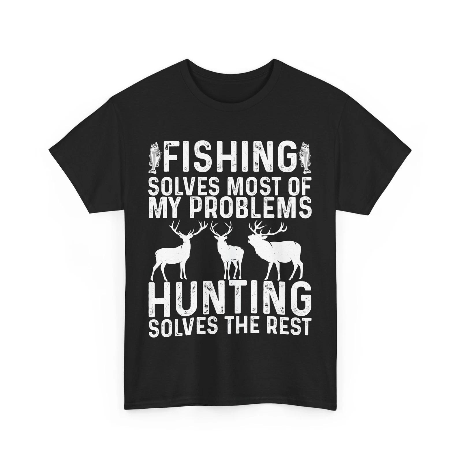 Fishing & Hunting Shirt, Hunters Shirt, Fisherman Tee, Fishing Hunting Fan Shirt 3XL