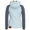 Luxurious Womens Fashion Zipper Sweater Hooded Cardigan Casual Hoodies Jacket Coat Tops