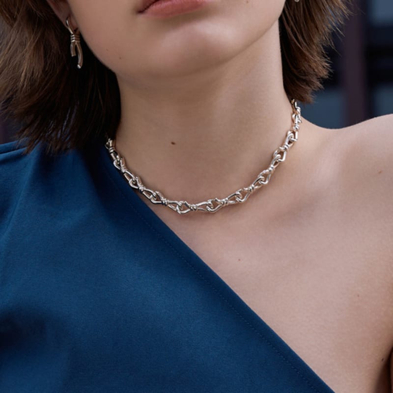 ma.mo infinity knot chain necklace