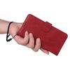 Samsung Galaxy A34 5G Leather Wallet Flip Case, Red