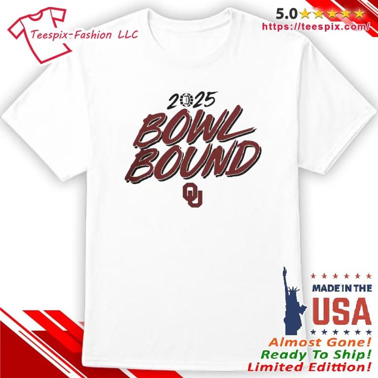 Sooners College Football 2025 Bowl Bound Shirt Unisex T-Shirt XL
