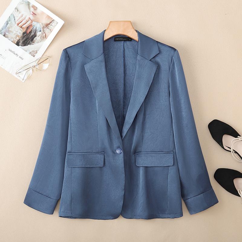 ZANZEA Women Casual Turn Down Collar Loose Thin Cardigan Tops
