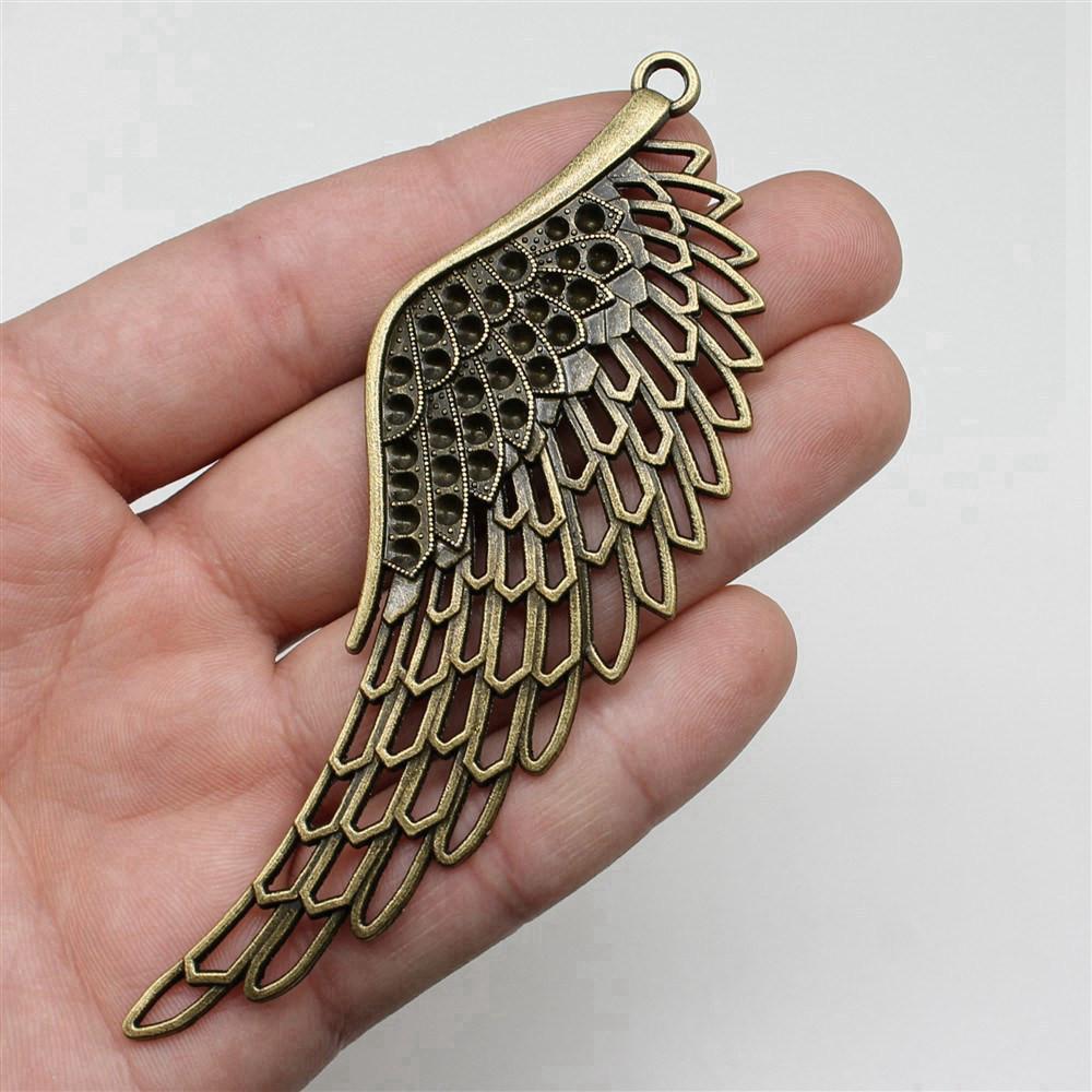 Φτερά Μενταγιόν Γούρια Ανδρικά Κοσμήματα Μαζική Αξιολάτρευτα Στολίδια