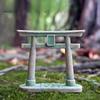Japanese Multi-sizes Torii Gate Aquarium Decor Miniature Ornament Garden Shrine Shinto Landscape Micro Decoration Simulation
