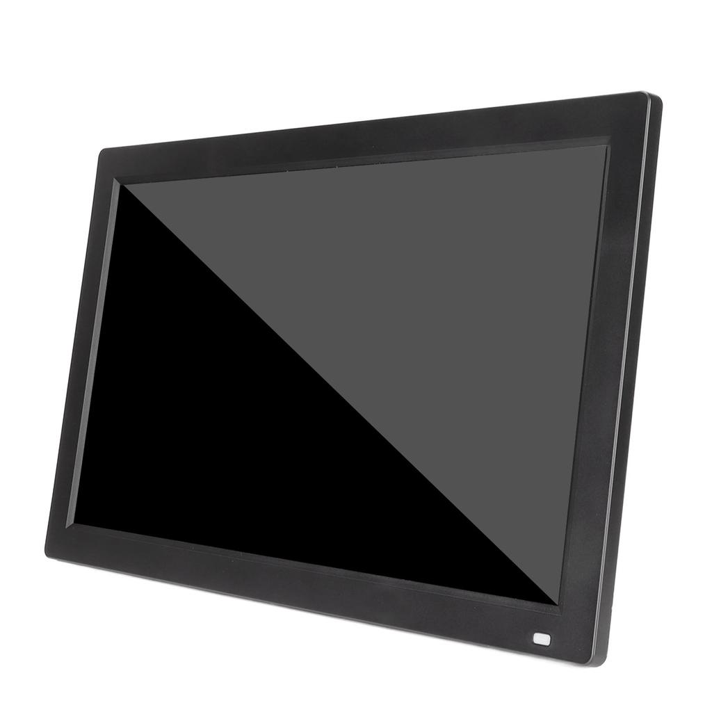 18.5in Digital Picture Frame 1080P Portable HD Advertising Machine for Home Black
