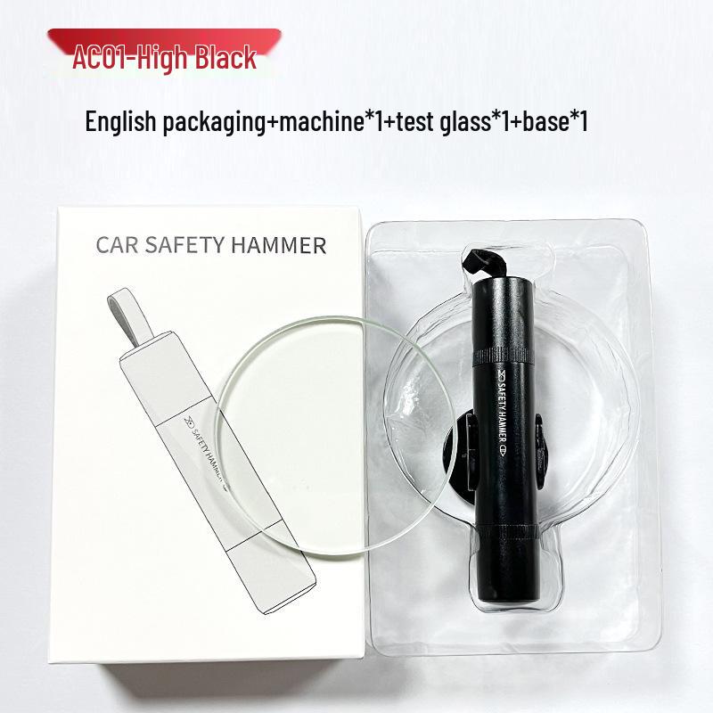 4-in-1 Mini Car Safety Hammer & Window Breaker for Emergency Escape