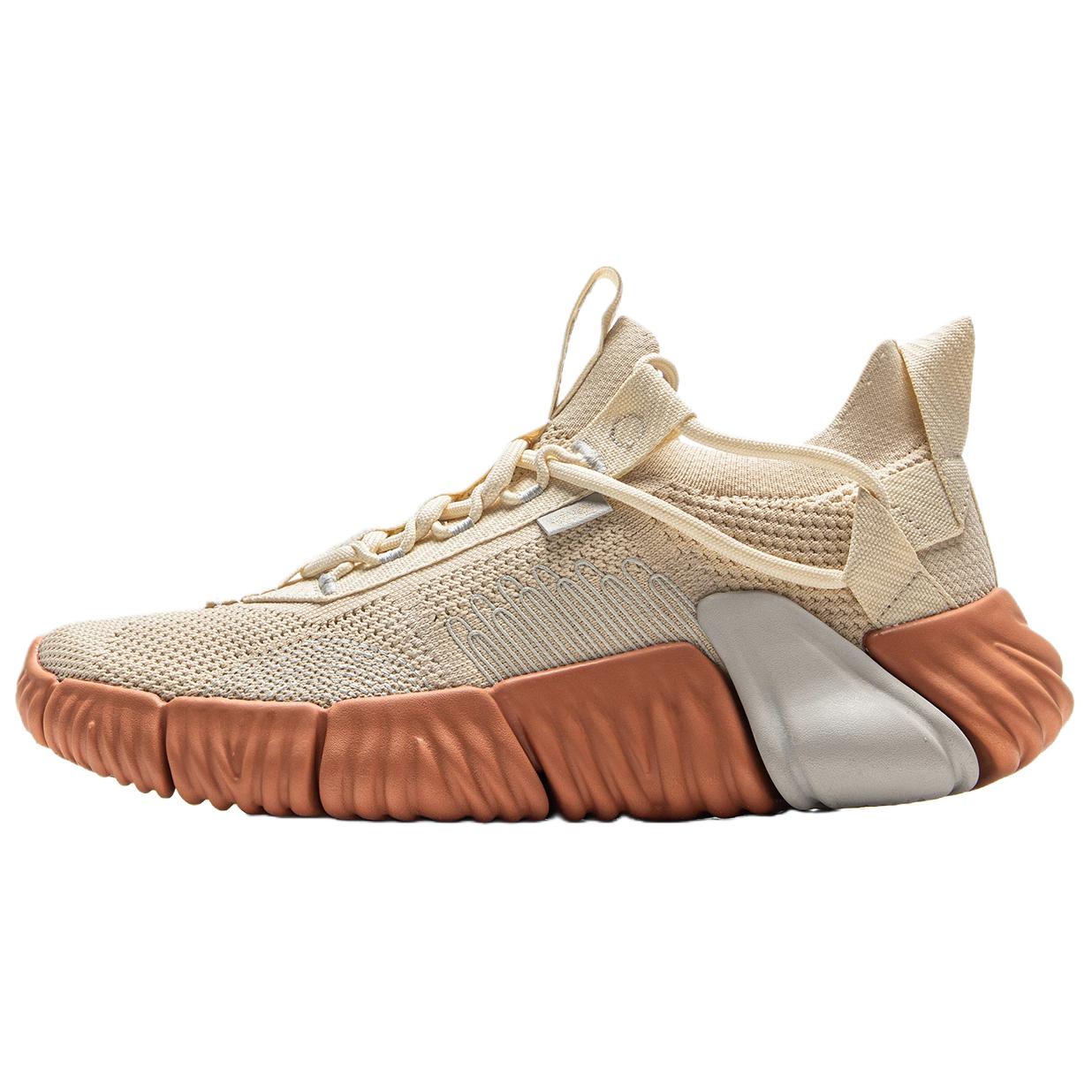 Li-Ning Soft Lightweight Trendy Breathable Low-Top Casual Shoes Men sneakers Gravel-Gray AGLV143-3 40