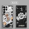Japan O-One Piece Luffy Gear 5 Phone Case For Samsung Galaxy S25 S24 S23 S20 S21 FE S26 S22 Ultra S26 Plus S25FE Silicone Cover
