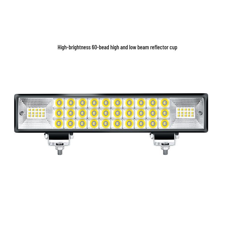 Super Bright LED Headlights for Electric Vehicles & Motorcycles, High/Low Beam, 12V