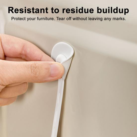 3Pcs Silicone Cable Tie Adjustable Self-adhesive Earphone Phone Charger Computer Power Cord Bundling Strap Reusable Wire Management Organizer Wrap