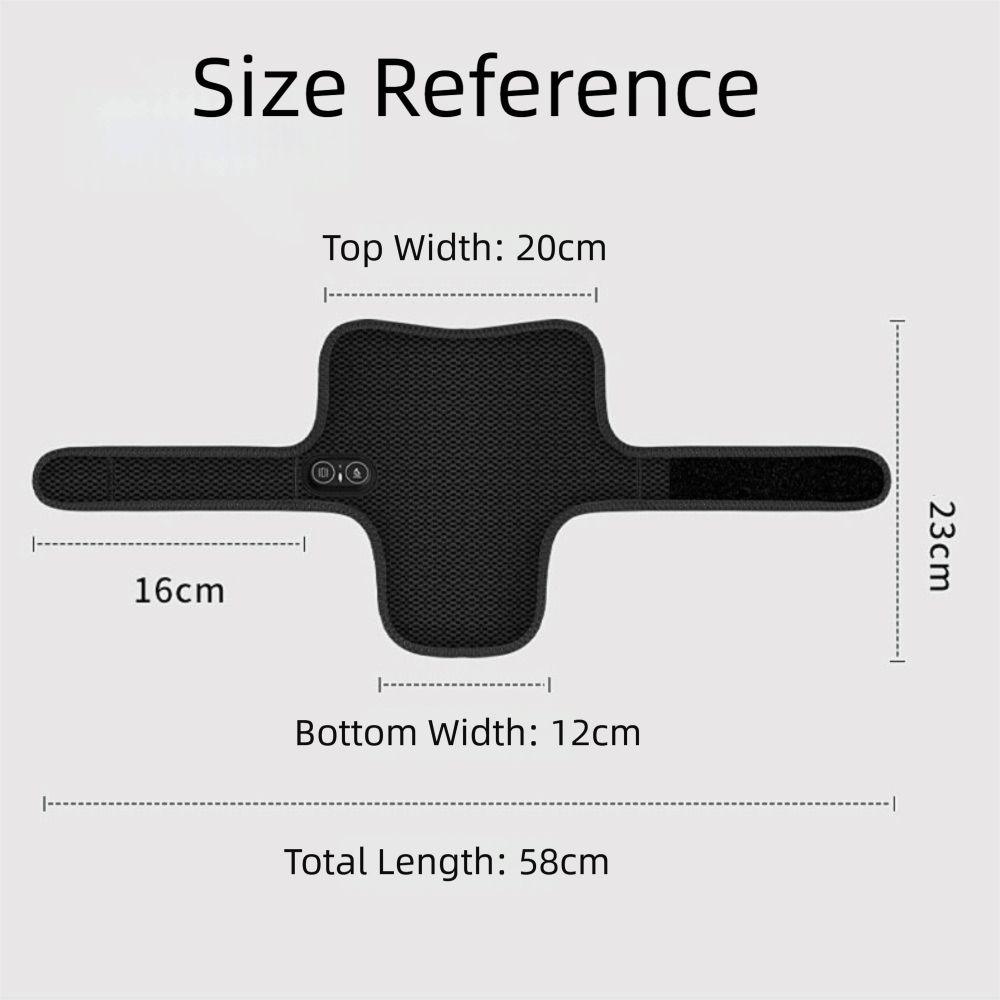 3000mAh Neck Massager Vibration Massage Neck Brace Neck Heating Wrap  Cervical Discomfort