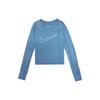 T Shirts Women's Blue Crew Neck Moderate Straight Fit (Unisex) T-Shirts 904892 435
